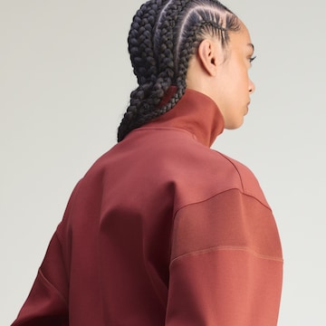 Bluză cu fermoar sport de la ADIDAS BY STELLA MCCARTNEY pe maro