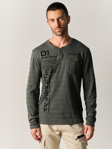 T-Shirt KOROSHI en vert : devant