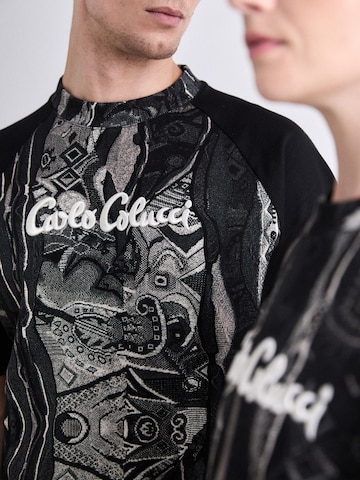 Carlo Colucci Shirt 'Eschfaller' in Black
