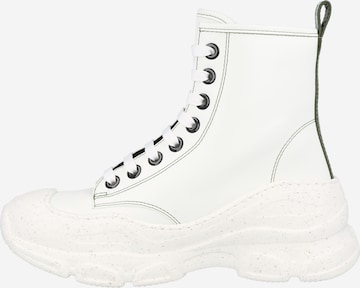 F_WD High-top trainers in White