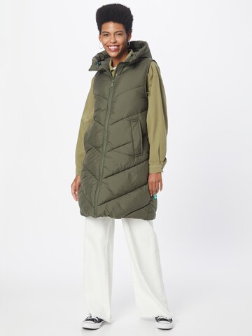 SAVE THE DUCK Vest 'JULIET' in Green: front