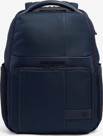 Piquadro Rucksack in Blau: Vorderseite