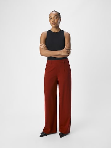 OBJECT Wide leg Broek in Rood