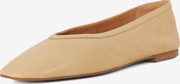 Ballerines Dune LONDON en marron : devant