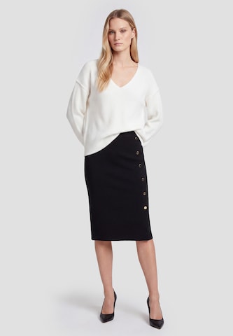 DreiMaster Klassik Sweater in White