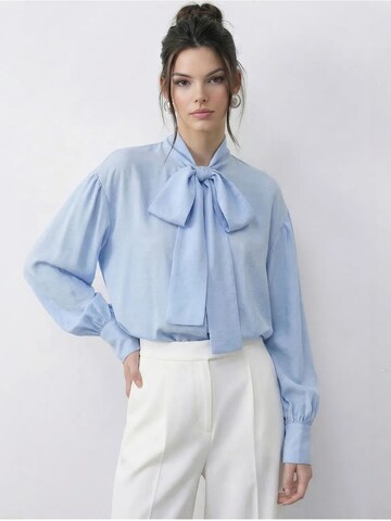 Chemisier Bianco Lucci en bleu