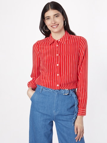 TOMMY HILFIGER - Blusa en rojo: frente