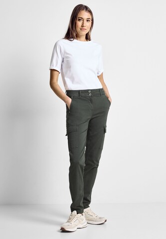 CECIL Slim fit Cargo Pants in Green