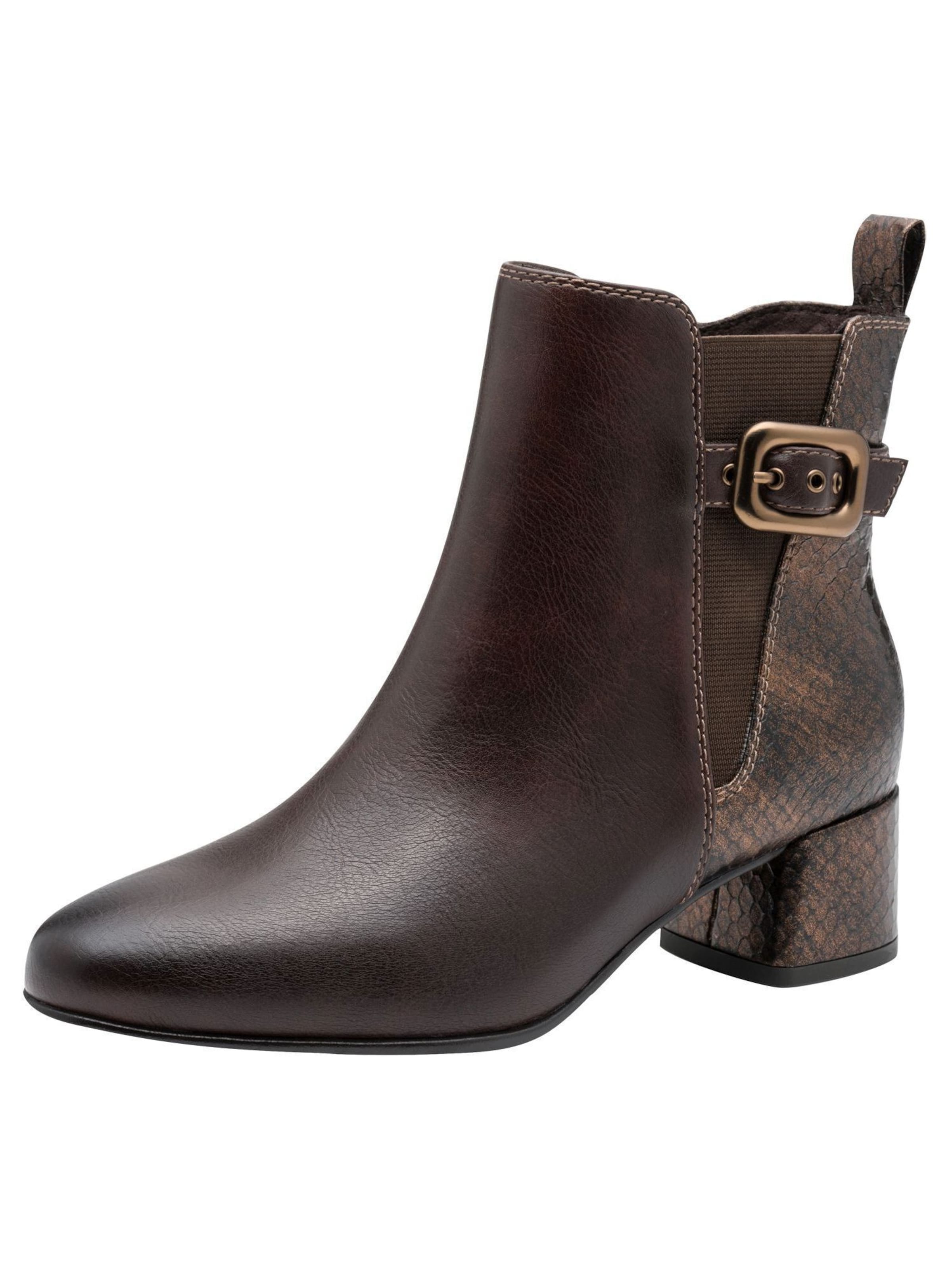 MARCO TOZZI Chelsea boots in Bruin: voorkant
