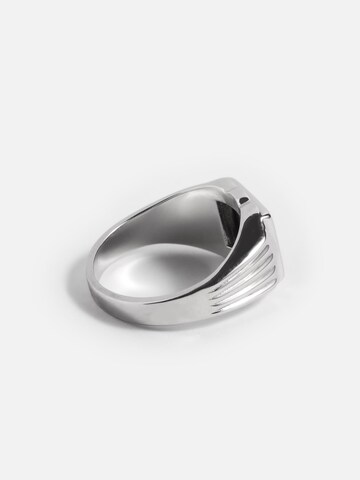 warpedsense Ring 'Onyx' in Silver