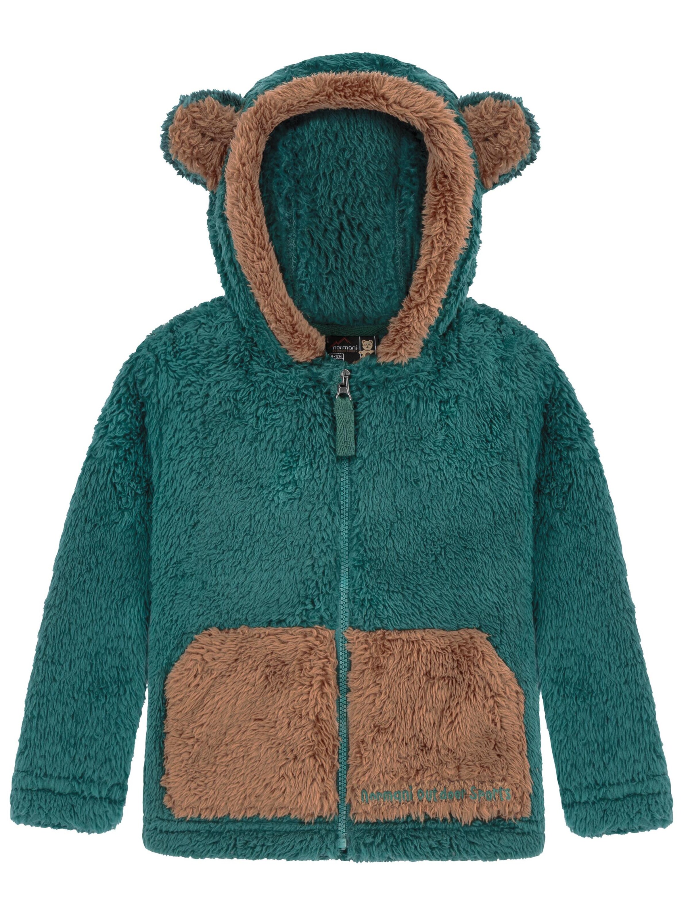 normani Fleece jas 'Barvas' in Groen