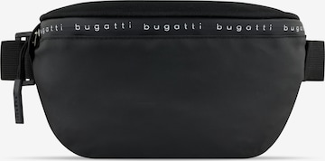 Marsupio di bugatti in nero: frontale