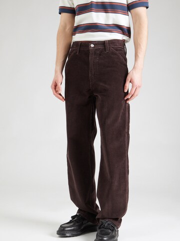 LEVI'S ® Loosefit Jeans '568' i brun: framsida