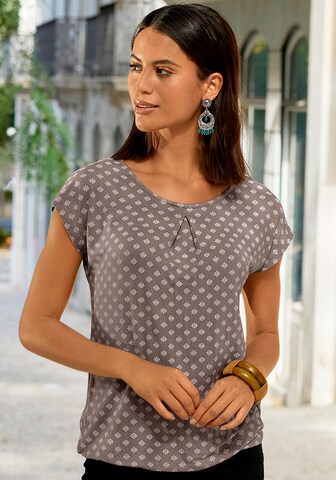 T-shirt LASCANA en marron