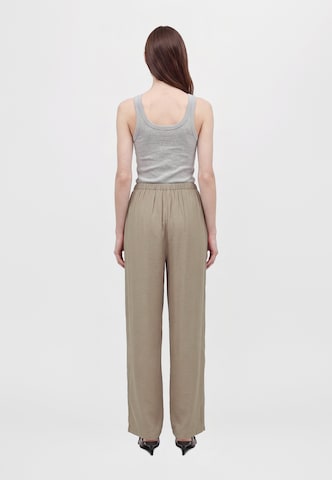 Vero Moda Tall Wide leg Trousers 'VMAMAYA' in Beige: back