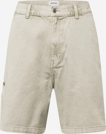 WEEKDAY Hose 'Horace' in Grün: front