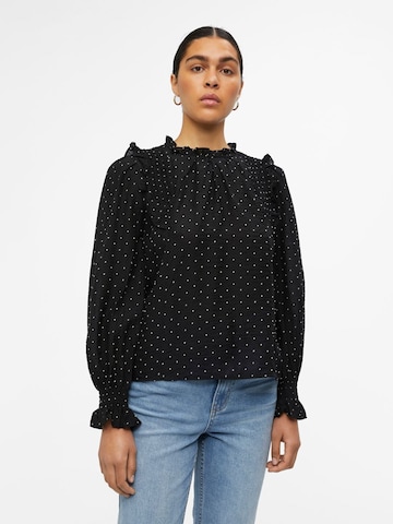 OBJECT Blouse in Zwart: voorkant