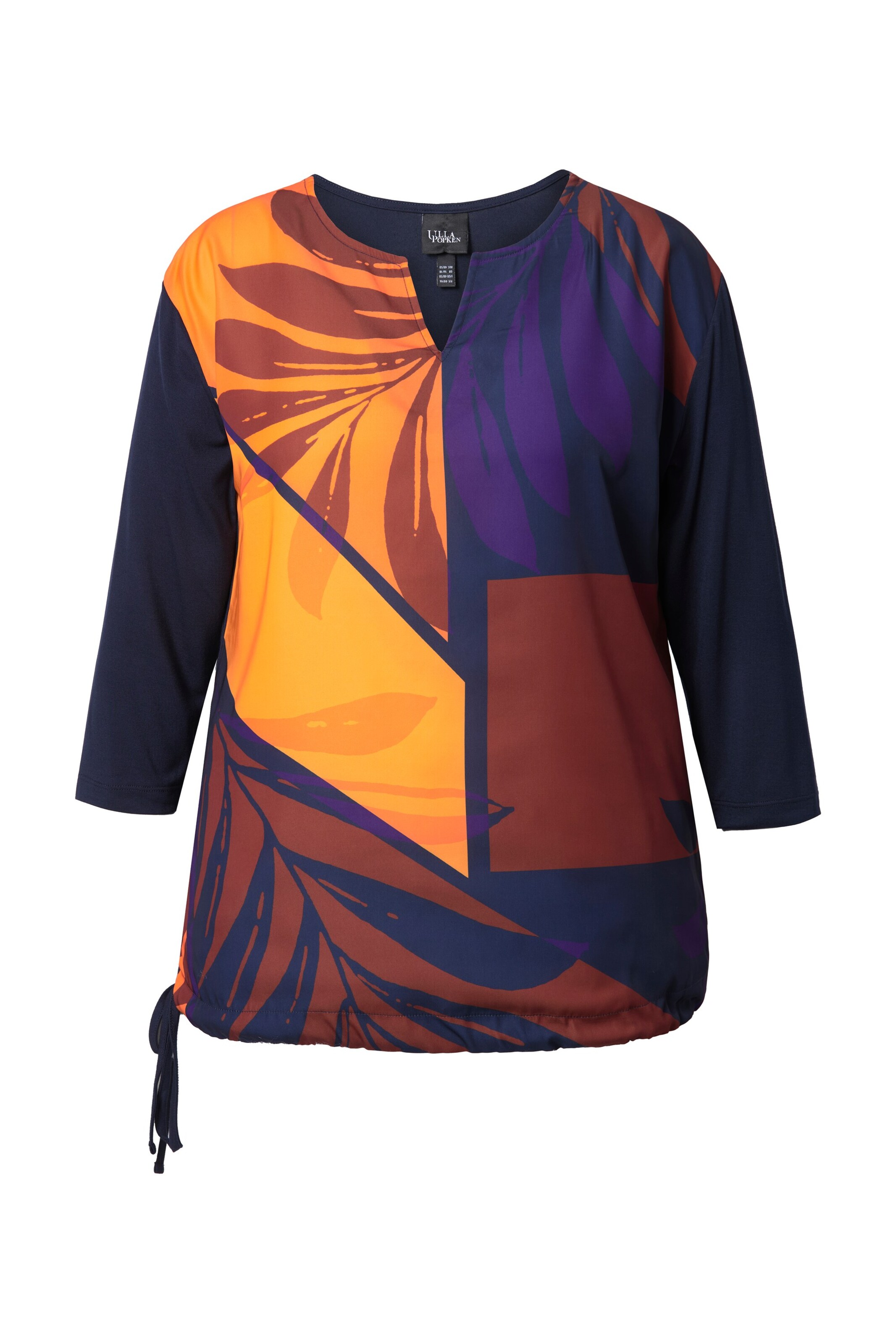 Ulla Popken Shirt in Gemengde kleuren: voorkant