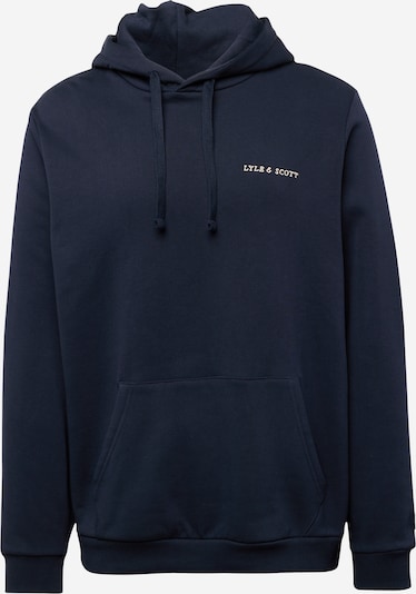 Lyle & Scott Sweatshirt in navy / weiß, Produktansicht