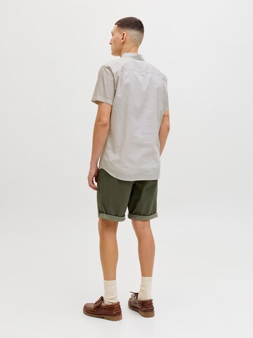 JACK & JONES - Ajuste regular Camisa en blanco