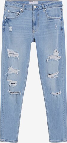 Bershka Jeans in Blue: front