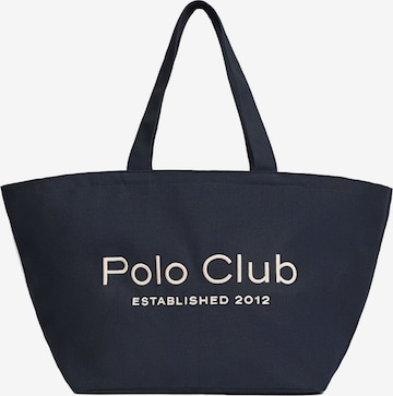 Polo Club Shopper in Blau: Vorderseite