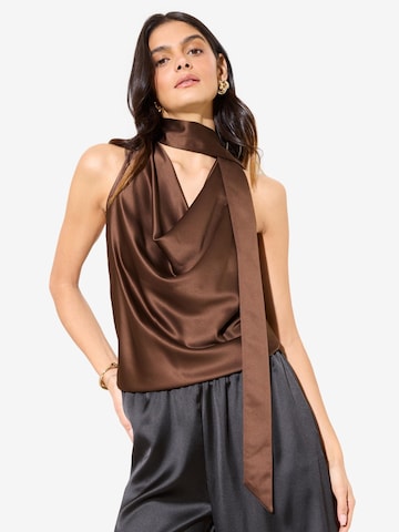 Friends Like These Топ в Коричневый: спереди