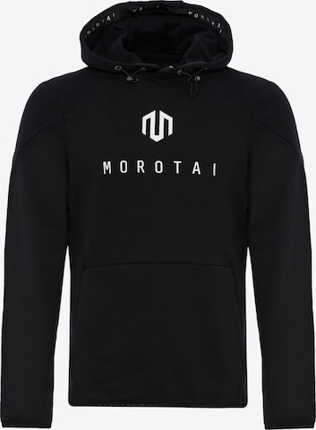 MOROTAI Sweatshirt 'NKMR NEO' in Zwart: voorkant