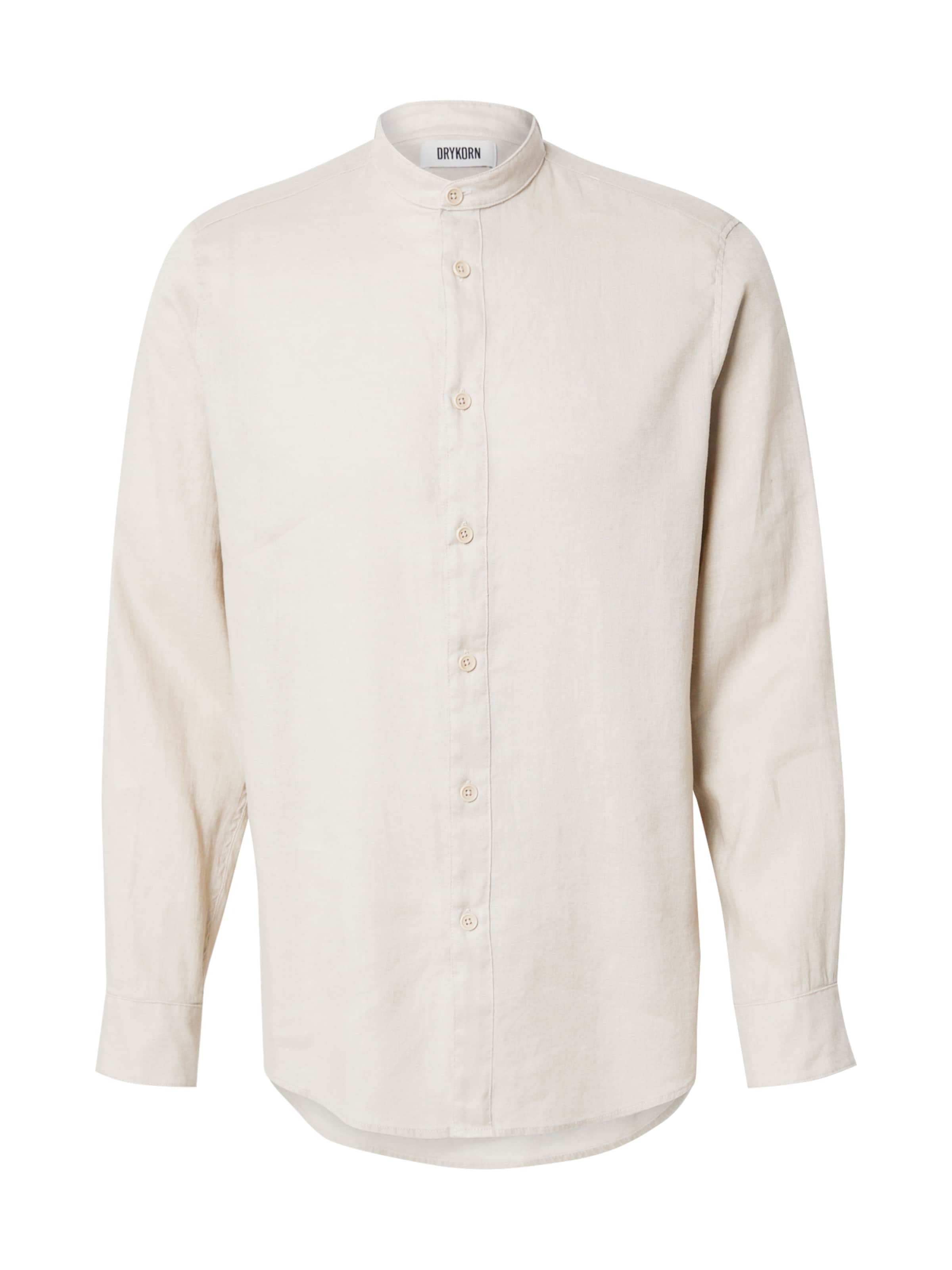 DRYKORN Regular fit Button Up Shirt 'TALOC' in Brown: front