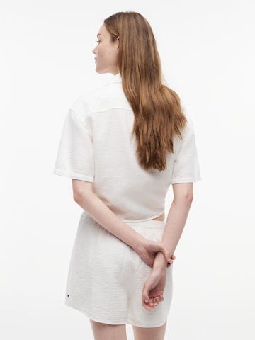 Chemisier Tommy Jeans en blanc