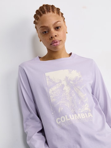 COLUMBIA Funktsionaalne särk 'Rolling Bend™', värv lilla