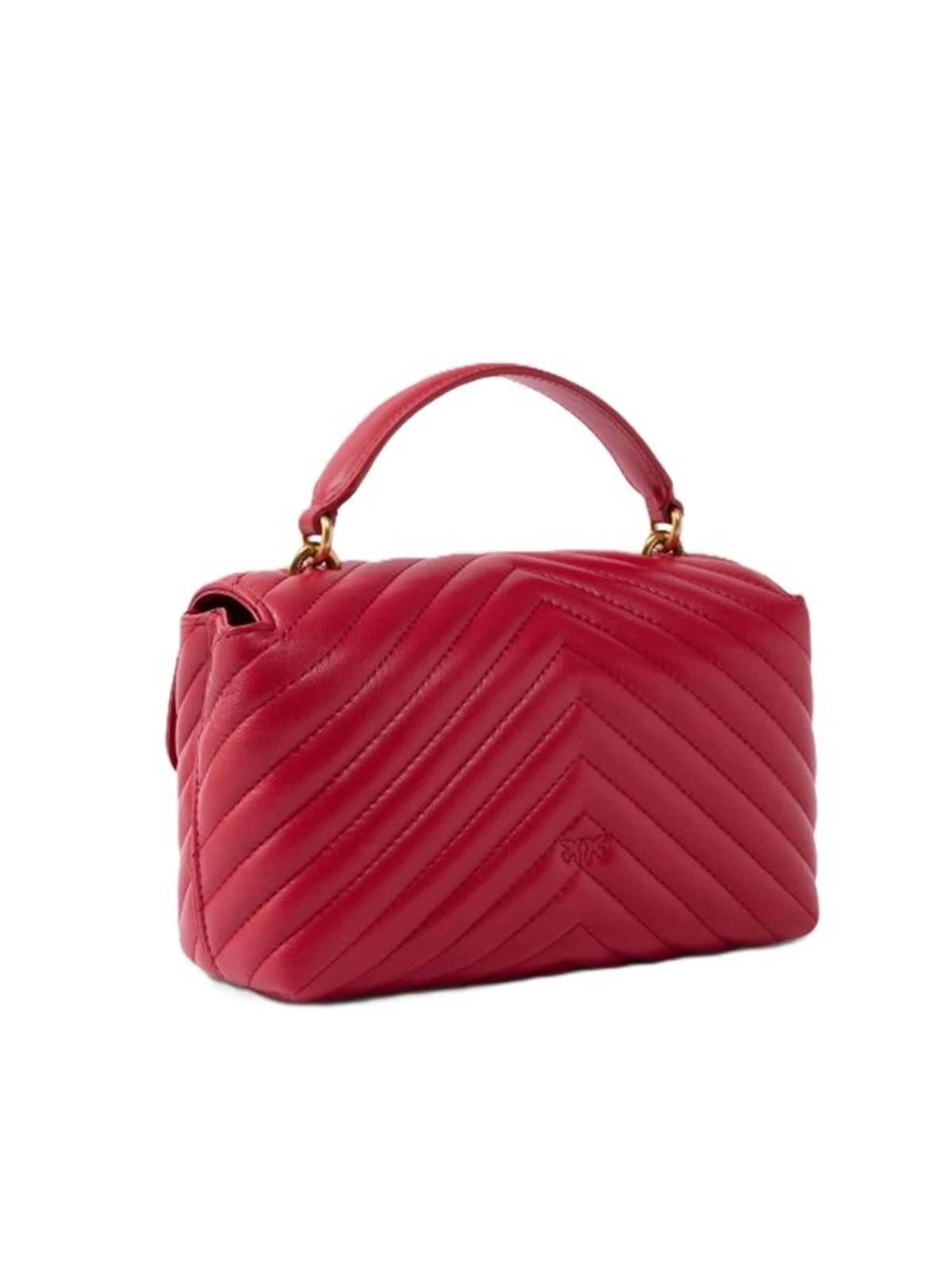Borsa a tracolla '100044 A0GK' di PINKO in rosso