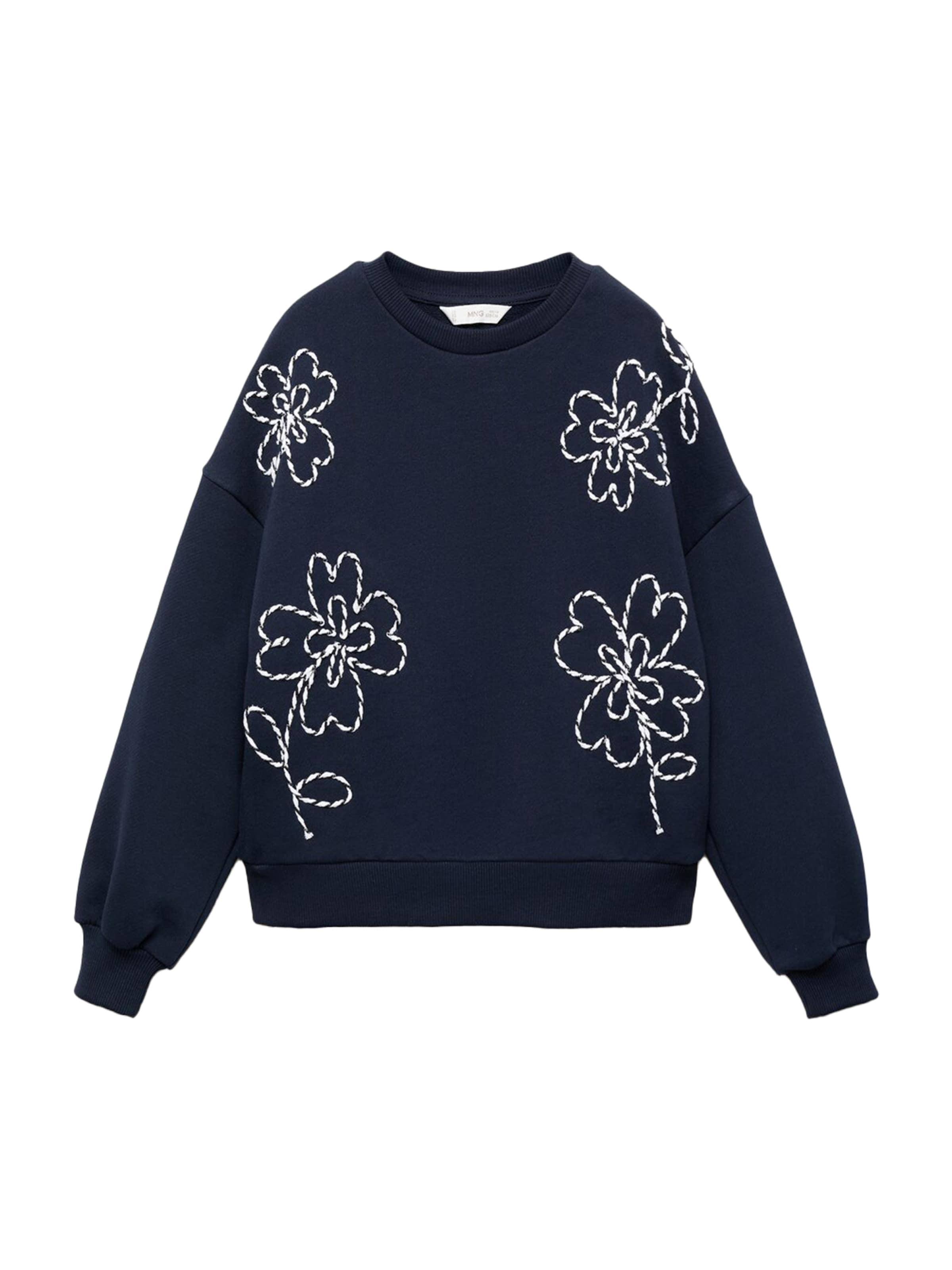 MANGO KIDS Mikina 'TREBOL' – modrá: přední strana