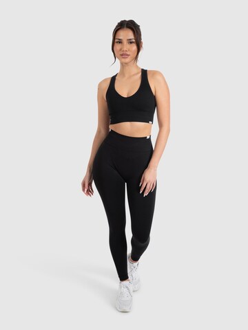 Smilodox Skinny Leggings 'Scrunch Lina' in Black