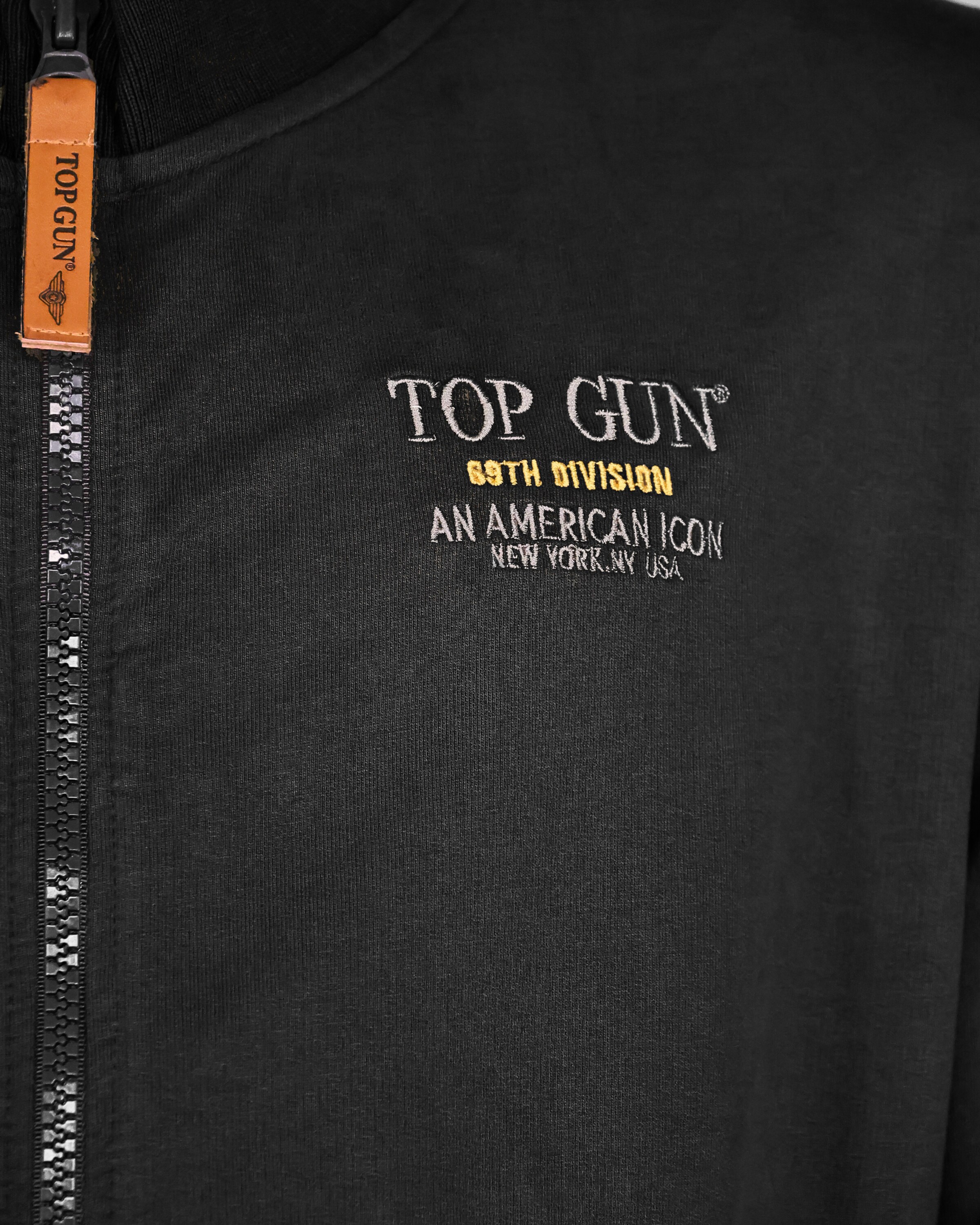 TOP GUN Tussenjas ' ' in Zwart