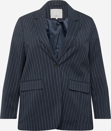 ONLY Carmakoma Blazers 'DAMIE' in Blauw: voorkant
