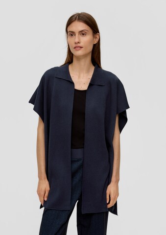 s.Oliver Cape in Blue: front