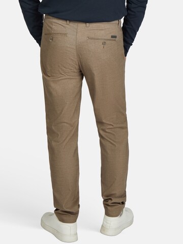 PIERRE CARDIN Regular Chino 'Colmar' in Bruin