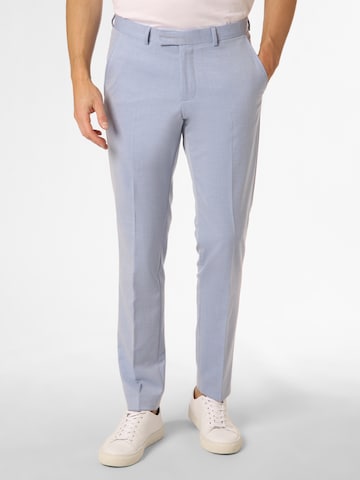 Finshley & Harding Regular Chino Pants 'California' in Blue: front