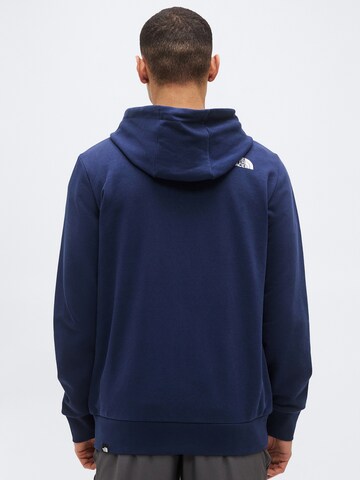 THE NORTH FACE Кофта на молнии 'SIMPLE DOME' в Синий