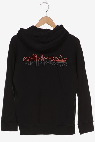 ADIDAS ORIGINALS Sweatshirt & Zip-Up Hoodie in L in Black