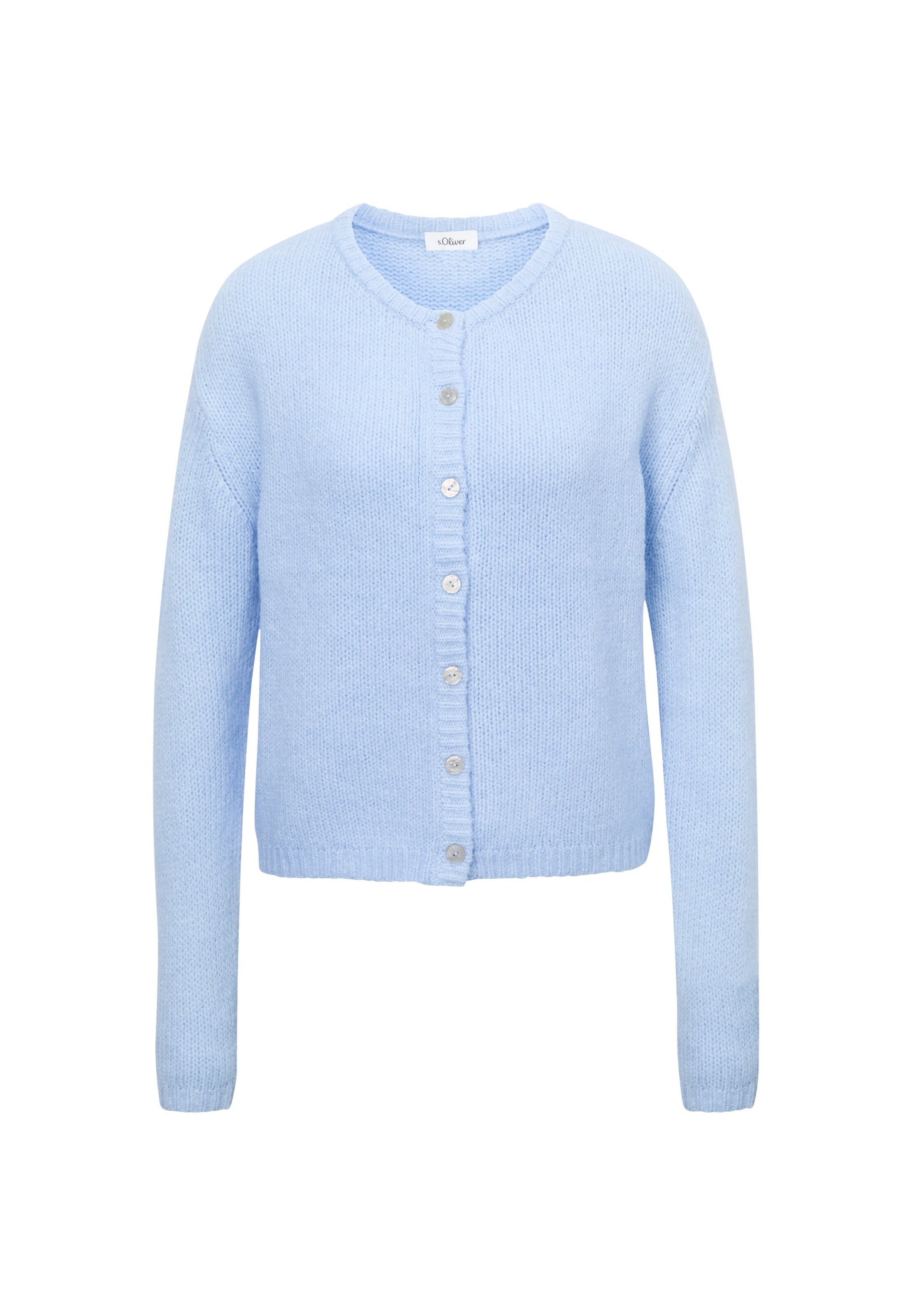 s.Oliver Strickjacke in Blau: Vorderseite