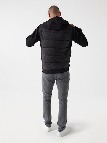 Veste mi-saison Salsa Jeans en noir