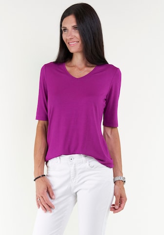 Seidel Moden Shirt in Purple: front