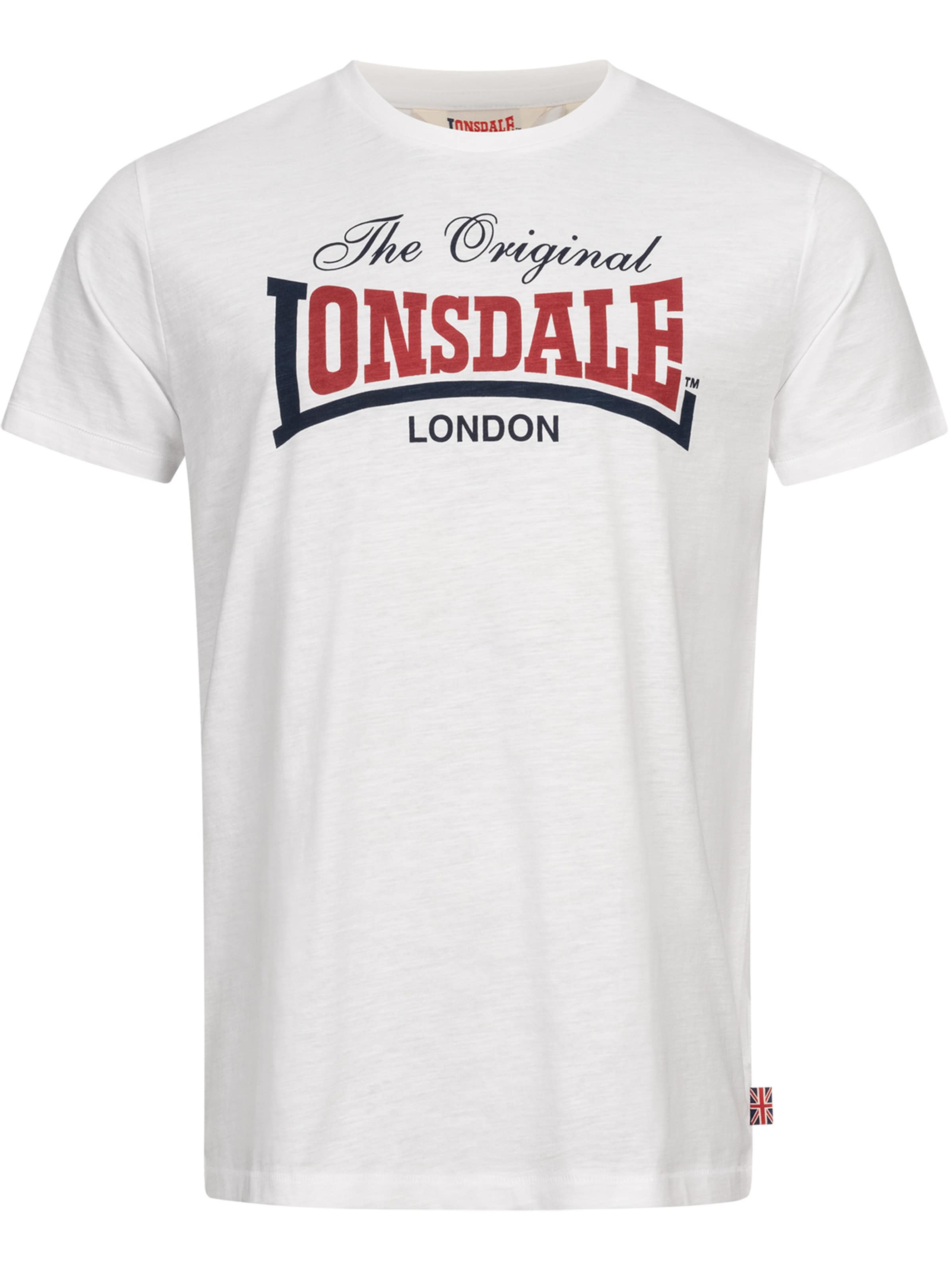LONSDALE Shirt 'Aldingham' in White: front