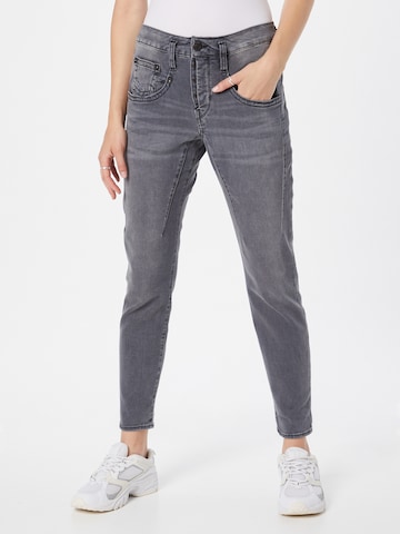 Skinny Jean 'Shyra' Herrlicher en gris : devant