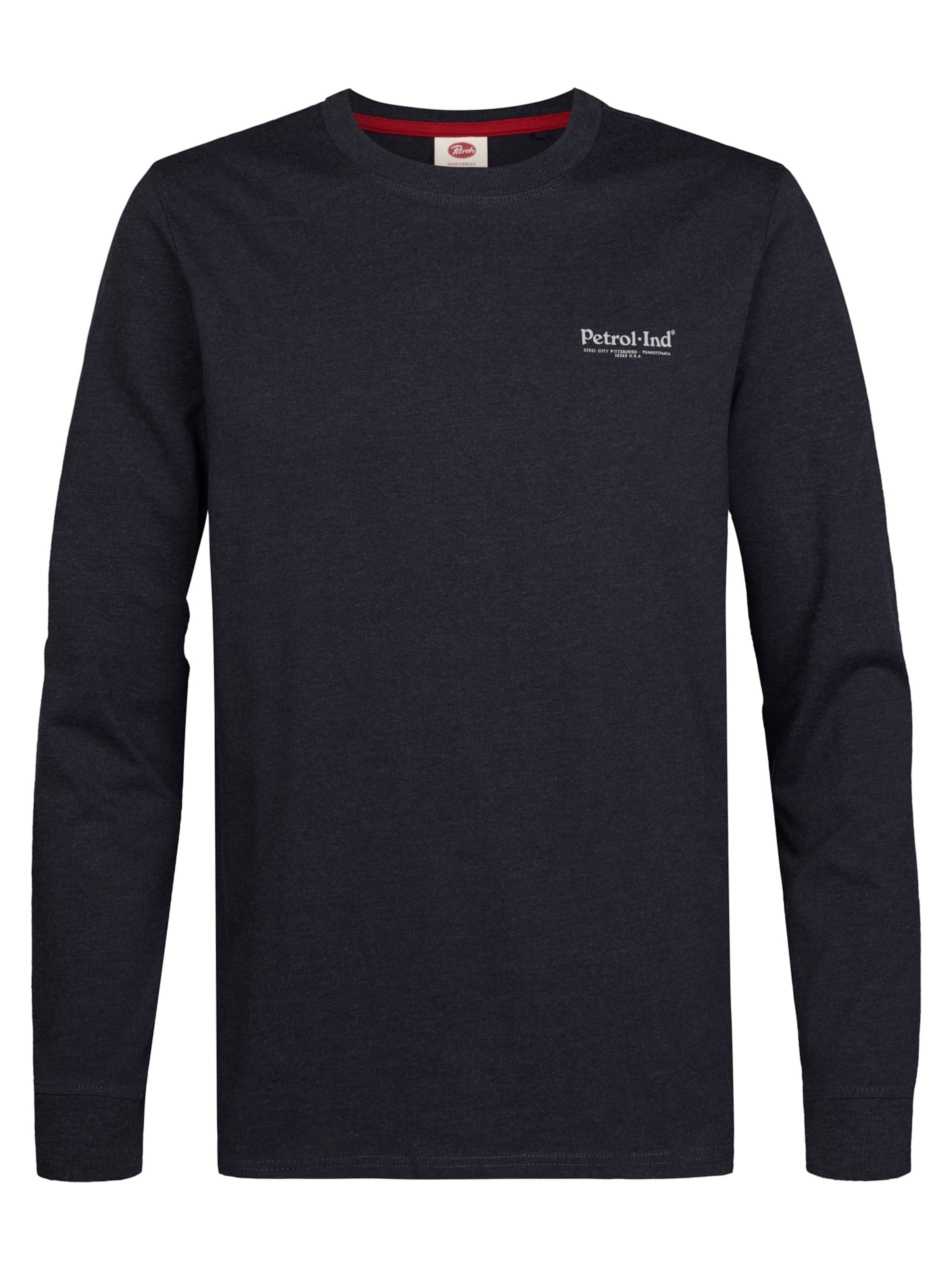 Petrol Industries Shirt 'Porter' in Blauw: voorkant