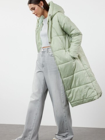 Trendyol Between-seasons coat in Green