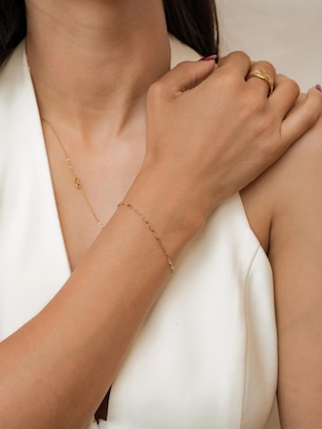 Bracelet 'Dainty Rolo Chain' Hey Happiness en or