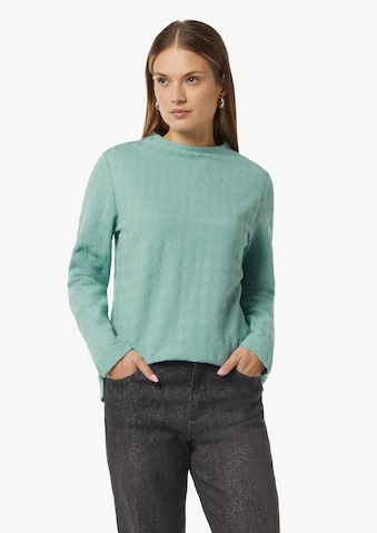 comma casual identity Sweatshirt in Blauw: voorkant